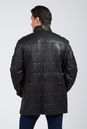 Мужская кожаная куртка из натуральной кожи на меху с воротником 3600051-4